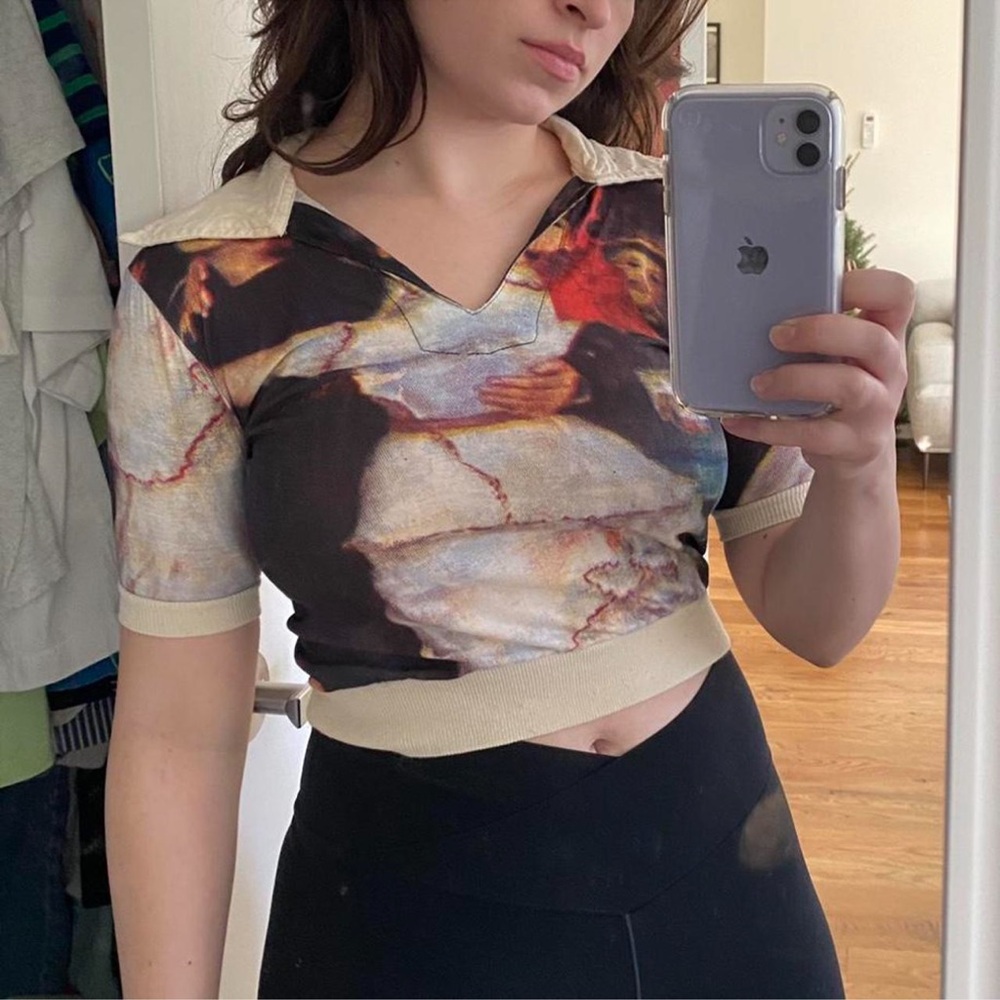 Vintage Gringo Shirt- Renoir Print